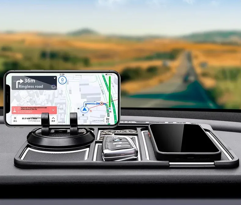 DashGrip Pro 運転中でもスマホをしっかり固定し、安全で実用的なミニマルデザインの車載ホルダー。