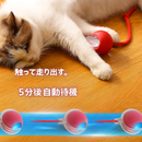 ニャンボール™ 自動スマートムーブメント – ボールが自ら方向を変え、小さな獲物のように動いて猫の本能を刺激します。